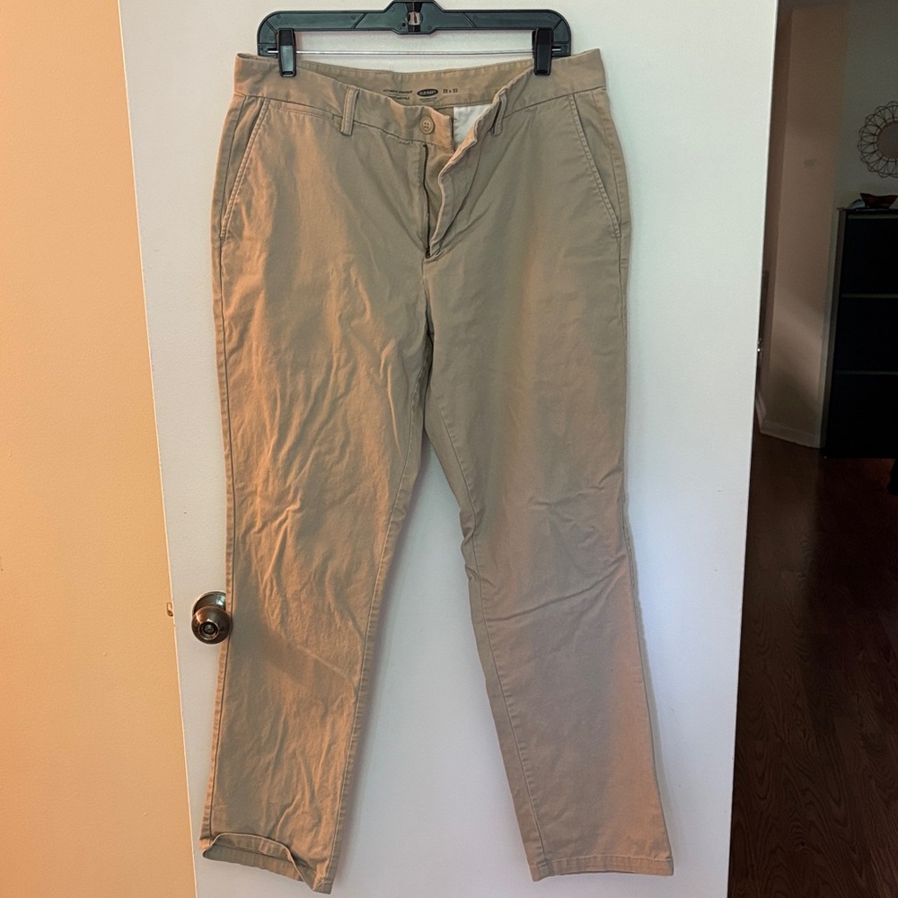 Old Navy Men's Khaki Chinos